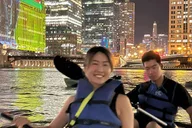 Chicago Moonlight Paddle Tour on the River thumbnail 3