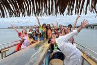 Folly Beach Tiki Boat Tour 2 hr thumbnail 3