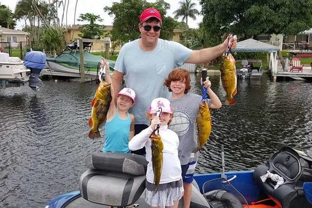 Boca Raton Peacock Bass Fishing Trip - Image 1