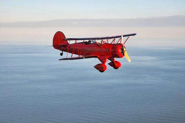 Galveston Open Cockpit Biplane Ride - Image 5