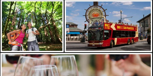 San Francisco Wine Country and Redwoods Tour with Hop-on Hop-off - Image 1