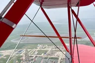 Galveston Open Cockpit Biplane Ride thumbnail 1
