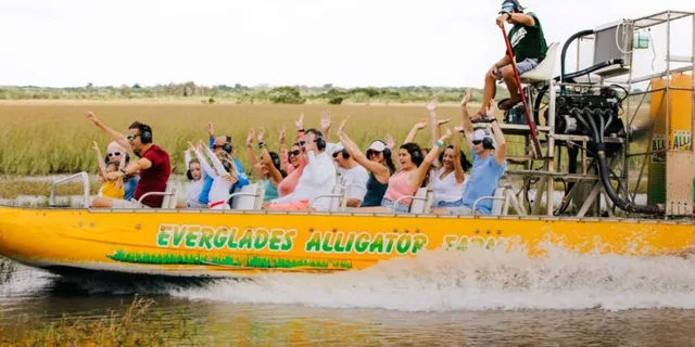 Homestead Everglades Alligator Farm Airboat Ride - Image 2