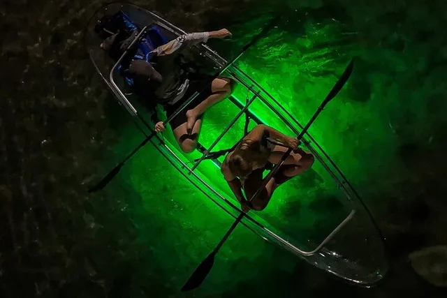 San Marcos Clear Kayak Glow Tour at Sunset - Image 3