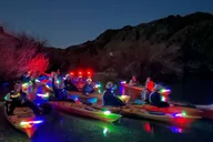 Las Vegas Moonlight Kayak Tour on the Colorado River thumbnail 1