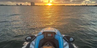Miami Biscayne Bay Jet Ski Rental with Free Boat Ride