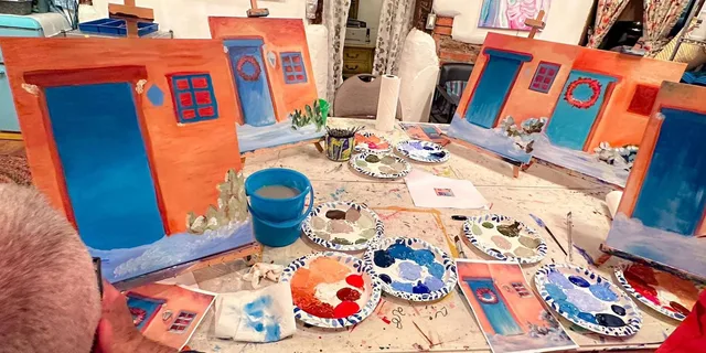 Santa Fe Painting Class - Image 5