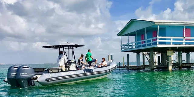 Miami Small Group Boat Tour with Stiltsville - Image 1
