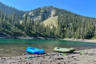 Doris Lake Hike and Pack Raft Adventure thumbnail 5