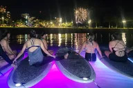Honolulu SUP Yoga and Fireworks 90 Min thumbnail 4