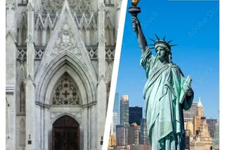 New York City Statue of Liberty Cruise and St Patrick's Cathedral