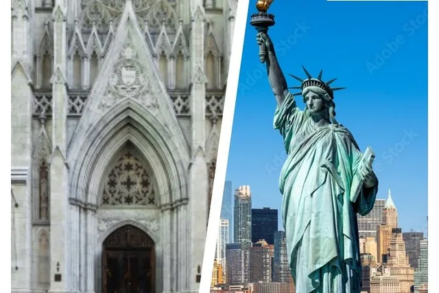 New York City Statue of Liberty Cruise and St Patrick's Cathedral - Image 1