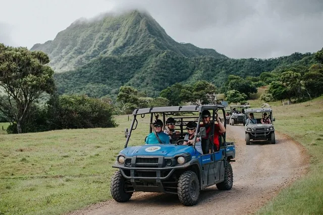 Oahu Kualoa Ranch UTV Raptor Tour 2 hr - Image 1