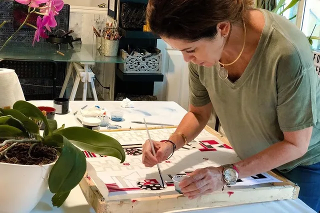 Aventura Batik Scarf Painting Experience - Image 6