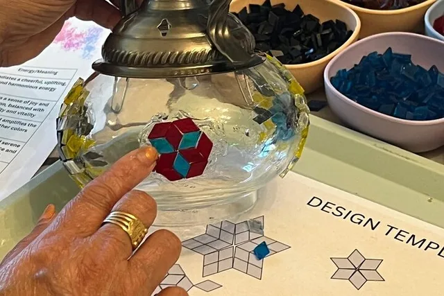 Ashburn Mosaic Lamp Workshop - Image 1