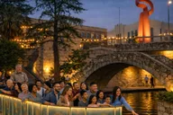 San Antonio Night Tour with Riverwalk Cruise thumbnail 1