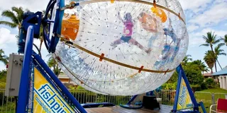 Pigeon Forge Fishpipe Stationary Zorbing Ride 15 Min