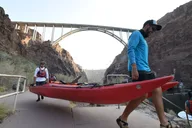 Hoover Dam Kayak Tour with Hot Springs and Lunch thumbnail 4
