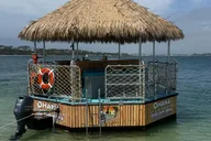 Panama City Tiki Boat Tour to Shell Island 3 hr thumbnail 6