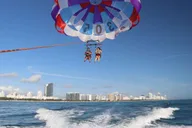 Miami Beach Parasailing Boat Tour in South Beach thumbnail 3