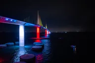 St. Pete Skyway Bridge Light Show Tour thumbnail 2