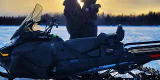 North Pole Snowmobile Tour in Chena Recreation Area