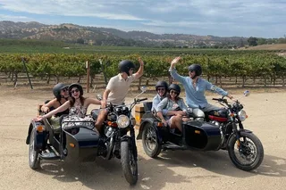 San Luis Obispo Sidecar Vineyard Adventure