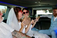 Las Vegas Strip Limo Tour with Champagne thumbnail 3
