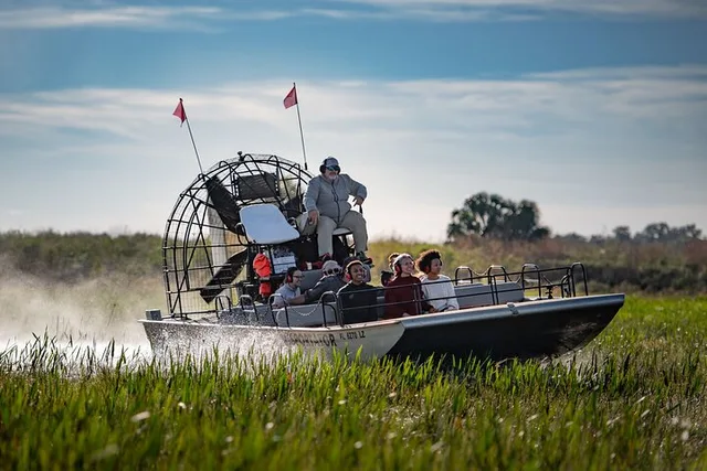 Boggy Creek Airboat Adventure with Gem Mining and Lunch - Image 1