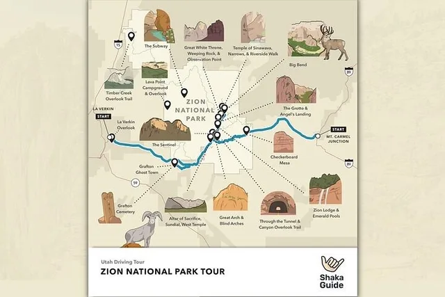 Zion Bryce Capitol Reef Self-Guided Audio Tour - Image 3
