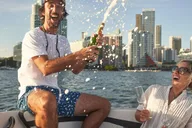 Miami Private Boat Cruise with Champagne 2 hr thumbnail 3