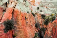 East Zion Elk Heart Cliffs Via Ferrata and Rappelling thumbnail 2