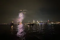 NYC Fireworks Cruise over Statue of Liberty thumbnail 4