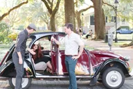 Savannah Vintage Cabriolet Sightseeing Tour 1.5 hr thumbnail 2