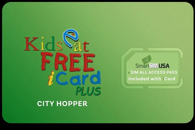 Orlando Kids Eat Free iCard Plus City Hopper - Image 6
