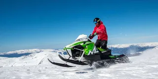 Jackson Hole Snowmobile Tour in Bridger-Teton