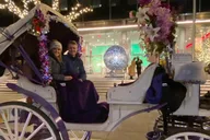 New York City Rockefeller Center Christmas Lights Carriage Ride thumbnail 2