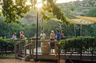 Sedona Wine Tour by Limo Bus with Charcuterie