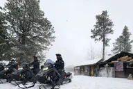 Bend Snowmobile Tour in Newberry National Monument thumbnail 3