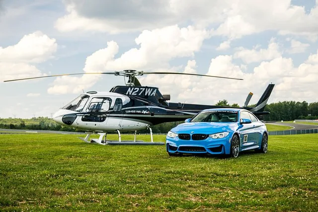 New York Helicopter Racecar Driving Experience - Image 1