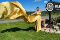 Traverse City Flying Dress Photo Shoot thumbnail 3