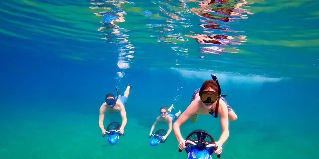 Wailea Beach Sea Scooter Snorkeling Tour - Image 1