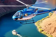 Grand Canyon Helicopter and Pontoon Boat Tour thumbnail 1