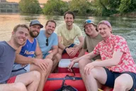 Asheville Sunset Raft Tour on the French Broad River thumbnail 3