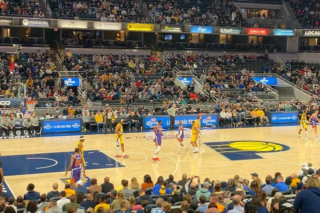 Indianapolis Pacers Basketball Game Ticket - Image 1