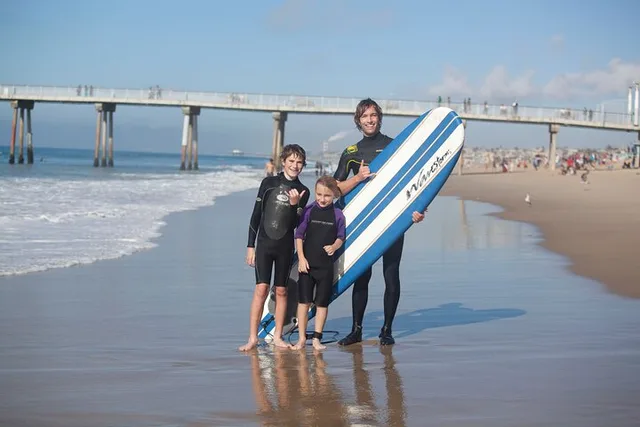 Santa Monica Surf Lesson 2 hr - Image 1