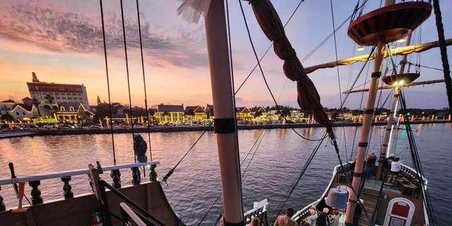St. Augustine Nights of Lights Pirate Ship Tour - Image 1