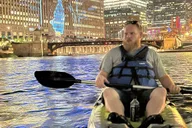 Chicago Moonlight Paddle Tour on the River thumbnail 4
