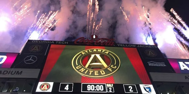 Atlanta United Football Game at Mercedes-Benz Stadium - Image 2