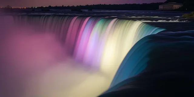 Niagara Falls Nightlight Experience with Fireworks - Image 3